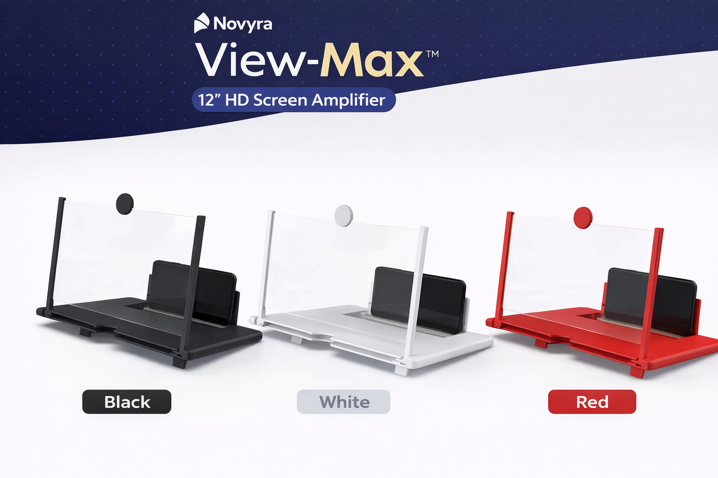 View-Max™ 12” HD Screen Amplifier